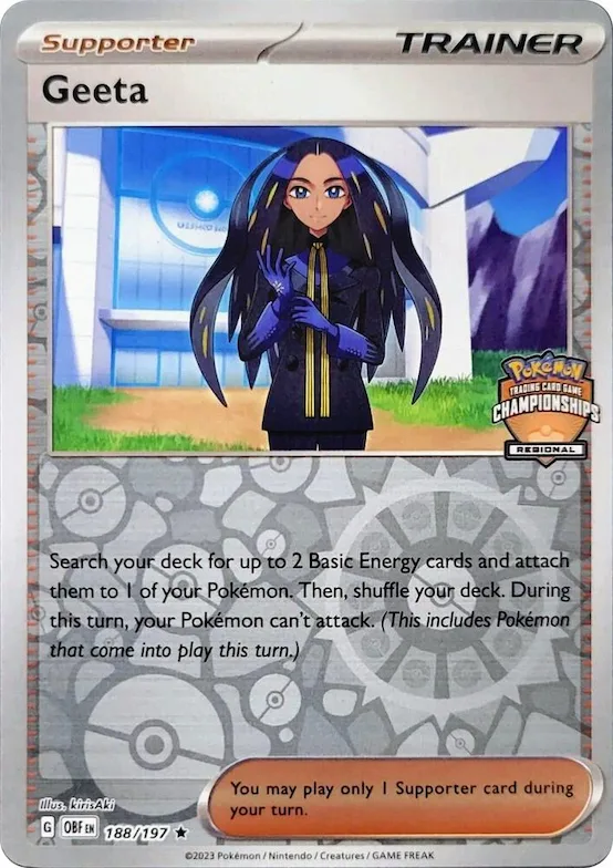 Geeta (Regional Championships) #188 – XY Trainer Kit: Sylveon & Noivern
