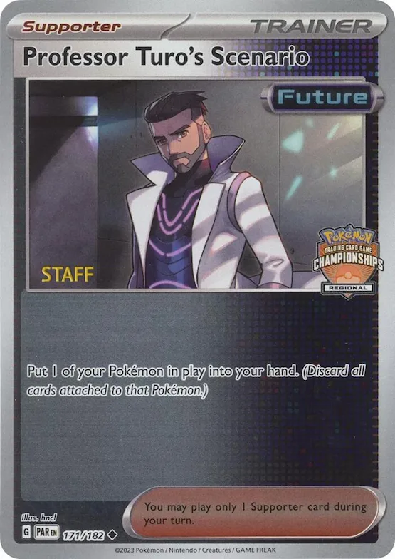 Professor Turo's Scenario - 171/182 (Regional Championships) [Staff] #177 – XY Trainer Kit: Sylveon & Noivern