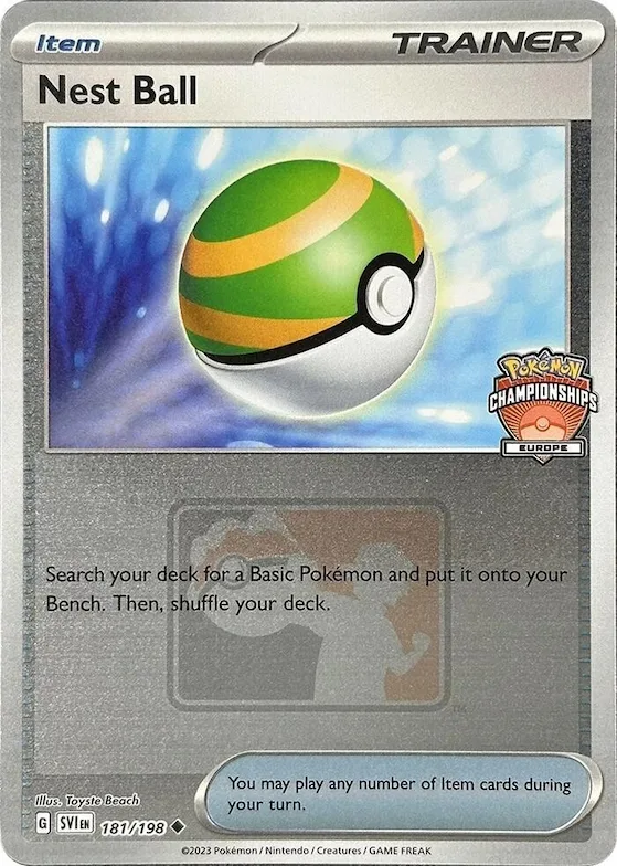 Nest Ball (Europe Championships) #181 – XY Trainer Kit: Sylveon & Noivern