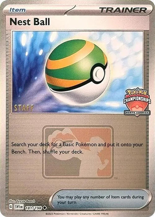 Nest Ball - 181/198 (North America Championships) [Staff] #181 – XY Trainer Kit: Sylveon & Noivern