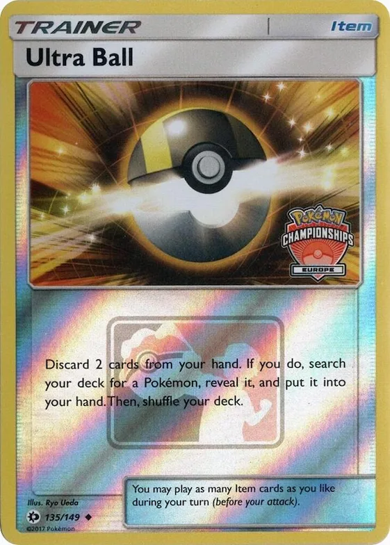 Ultra Ball (Europe Championships) #135 – XY Trainer Kit: Sylveon & Noivern