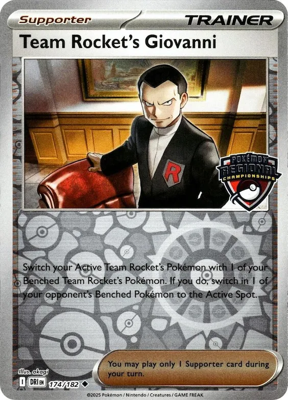 Team Rocket's Giovanni #174 – XY Trainer Kit: Sylveon & Noivern