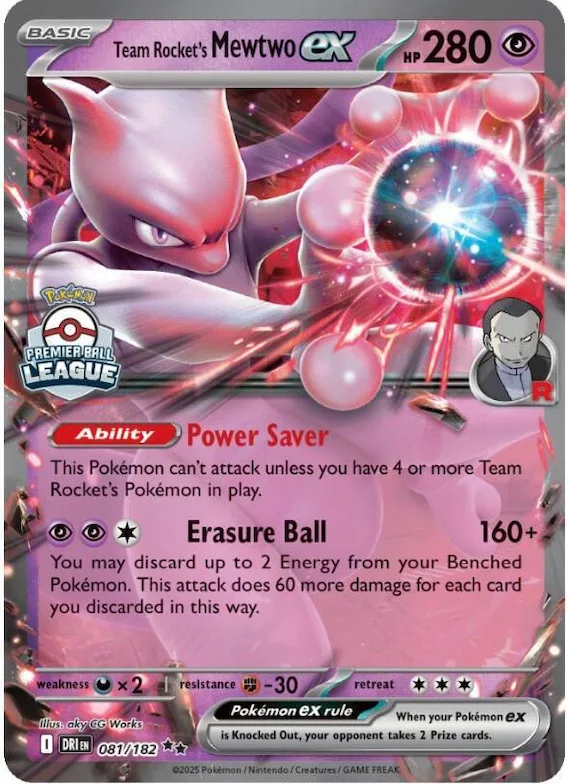 Team Rocket's Mewtwo ex #81 – XY Trainer Kit: Sylveon & Noivern