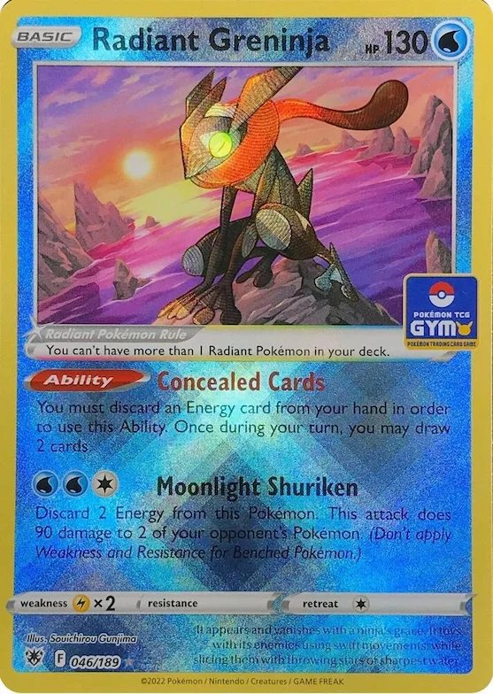 Radiant Greninja #46 – Southeast Asia Exclusives