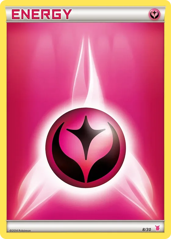 Fairy Energy (#8) #8 – XY Trainer Kit: Sylveon & Noivern