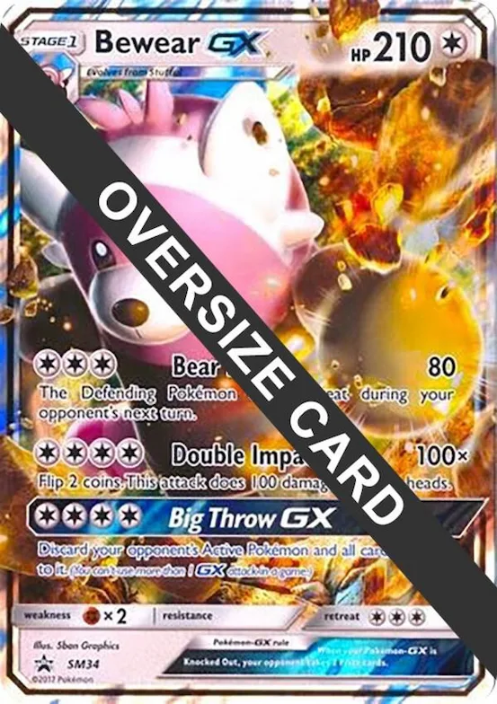 Bewear GX - SM34 (Black Star Promos) #sm34 – XY Trainer Kit: Sylveon & Noivern