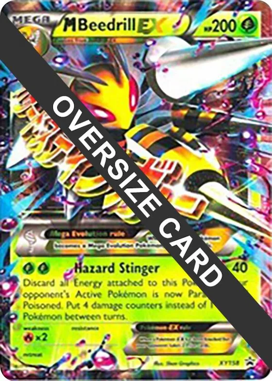 M Beedrill EX - XY158 #xy158 – XY Trainer Kit: Sylveon & Noivern