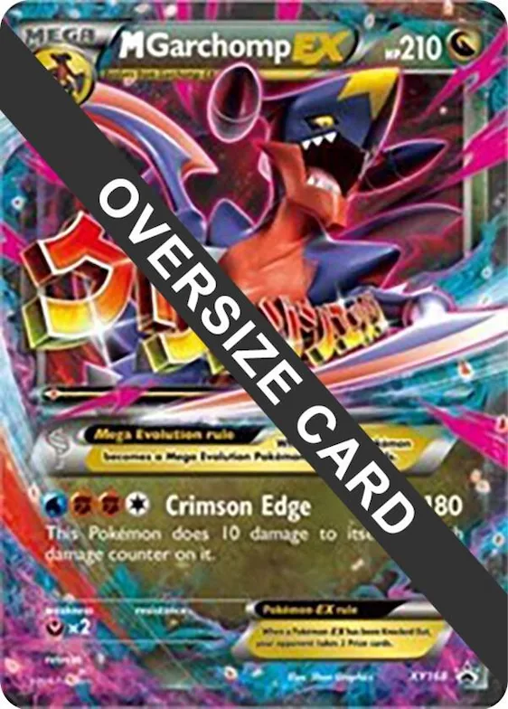 M Garchomp EX - XY168 #xy168 – XY Trainer Kit: Sylveon & Noivern