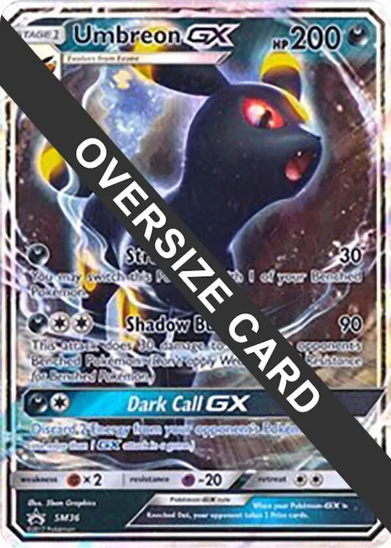 Umbreon GX - SM36 #sm36 – XY Trainer Kit: Sylveon & Noivern