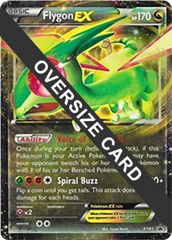Flygon EX - XY61 (XY Black Star Promo) #xy61 – XY Trainer Kit: Sylveon & Noivern