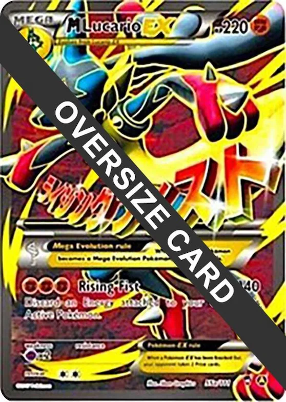 M Lucario EX #55a – XY Trainer Kit: Sylveon & Noivern