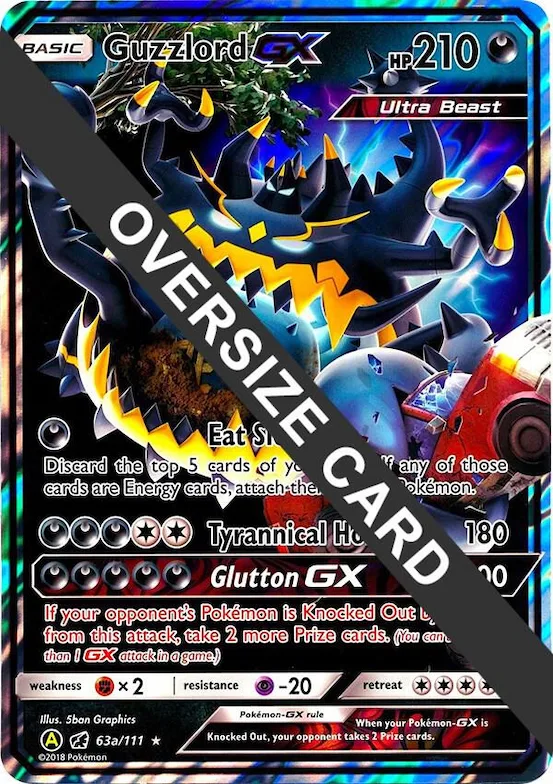 Guzzlord GX #63a – XY Trainer Kit: Sylveon & Noivern