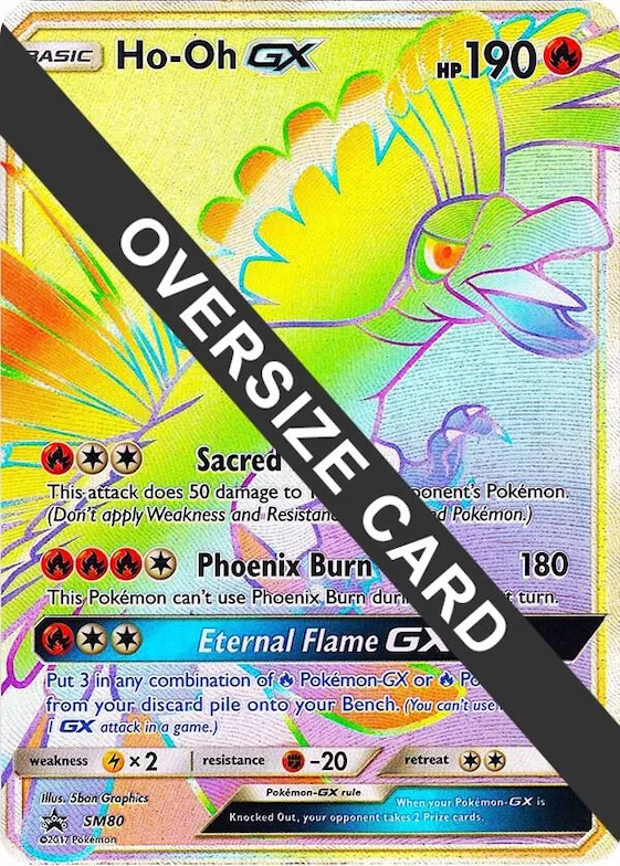 Ho-Oh GX - SM80 (SM Black Star Promo) #sm80 – XY Trainer Kit: Sylveon & Noivern