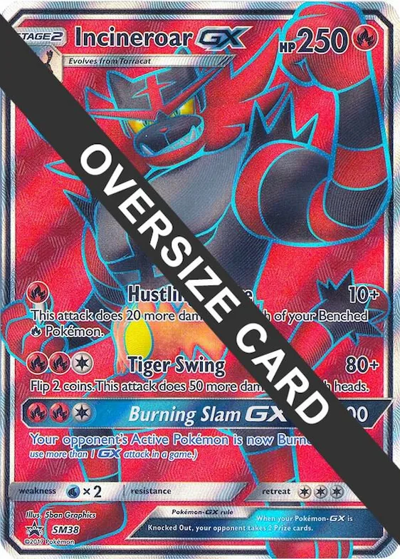 Incineroar GX - SM38 (SM Black Star Promo) #sm38 – XY Trainer Kit: Sylveon & Noivern