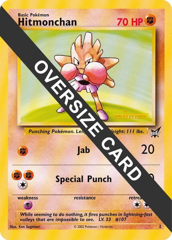Hitmonchan - 2 (Best of Game 2 Promo) #2 – XY Trainer Kit: Sylveon & Noivern