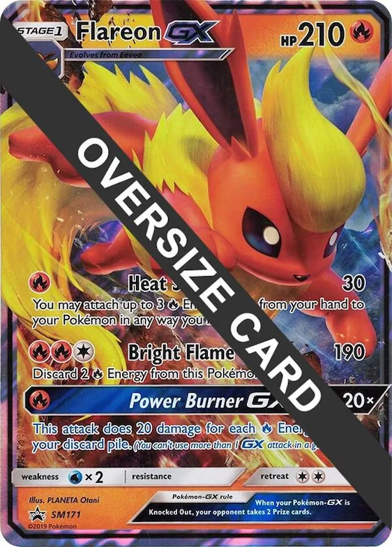 Flareon GX - SM171 (SM Black Star Promo) #sm171 – XY Trainer Kit: Sylveon & Noivern