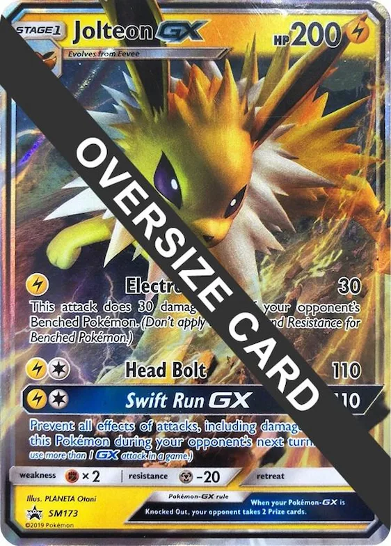 Jolteon GX - SM173 (SM Black Star Promo) #sm173 – XY Trainer Kit: Sylveon & Noivern