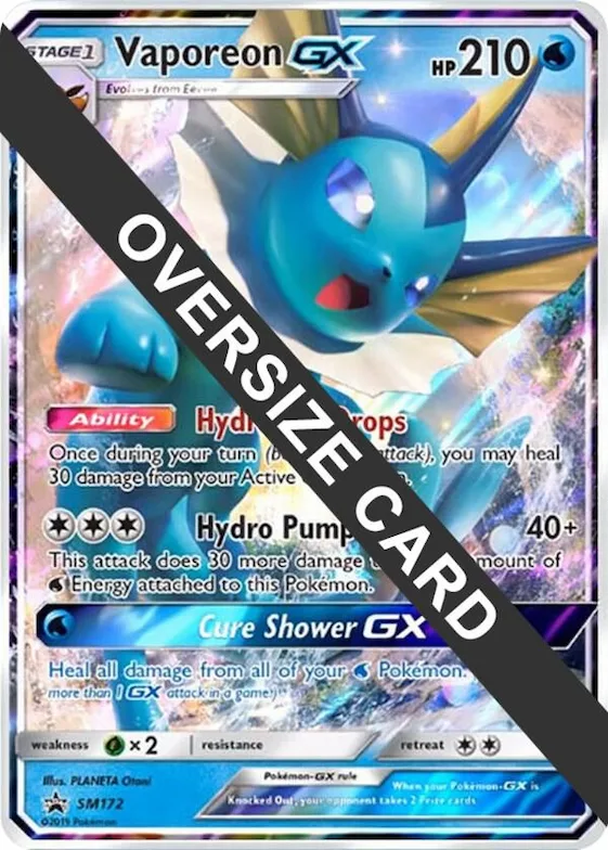 Vaporeon GX - SM172 #sm172 – XY Trainer Kit: Sylveon & Noivern