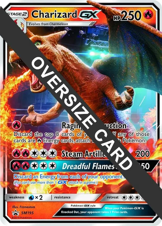 Charizard GX - SM195 (SM Black Star Promo) #sm195 – XY Trainer Kit: Sylveon & Noivern