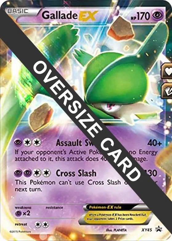 Gallade EX - XY45 (XY Black Star Promo) #xy45 – XY Trainer Kit: Sylveon & Noivern