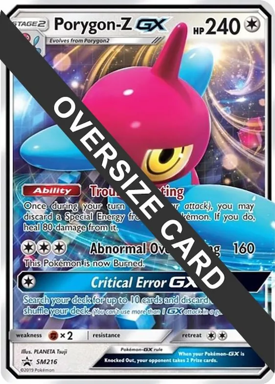 Porygon-Z GX - SM216 (SM Black Star Promo) #sm216 – XY Trainer Kit: Sylveon & Noivern