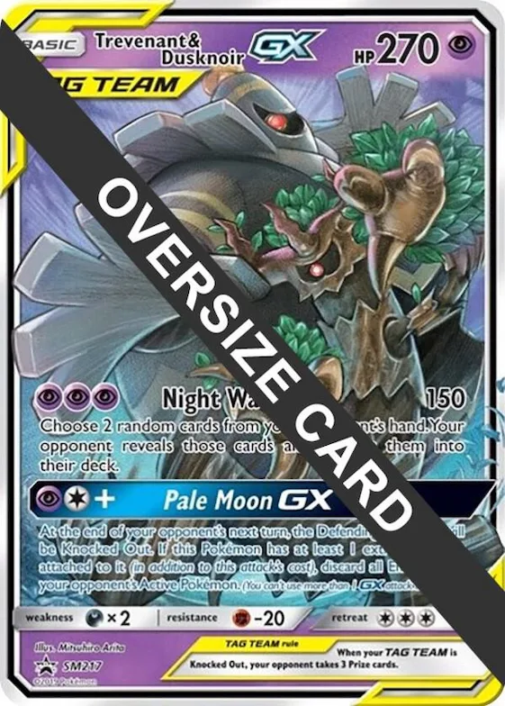 Trevenant & Dusknoir GX - SM217 #sm217 – XY Trainer Kit: Sylveon & Noivern