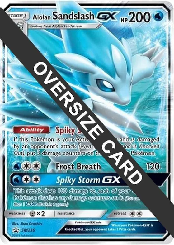 Alolan Sandslash GX - SM236 #sm236 – XY Trainer Kit: Sylveon & Noivern