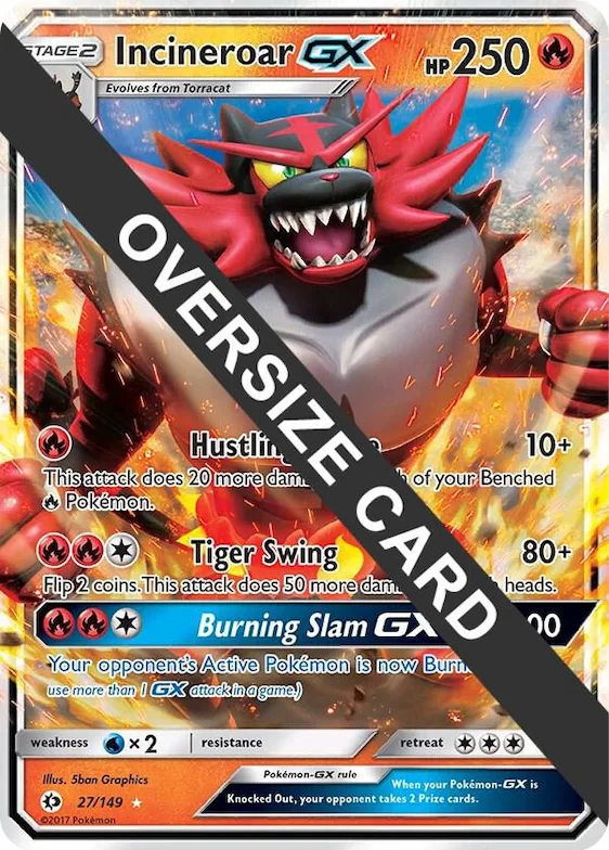 Incineroar GX #27 – XY Trainer Kit: Sylveon & Noivern