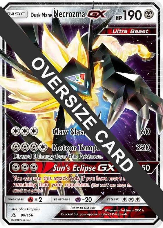 Dusk Mane Necrozma GX #90 – XY Trainer Kit: Sylveon & Noivern