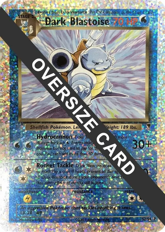 Dark Blastoise - S2/S4 (Box Topper) #s2 – XY Trainer Kit: Sylveon & Noivern
