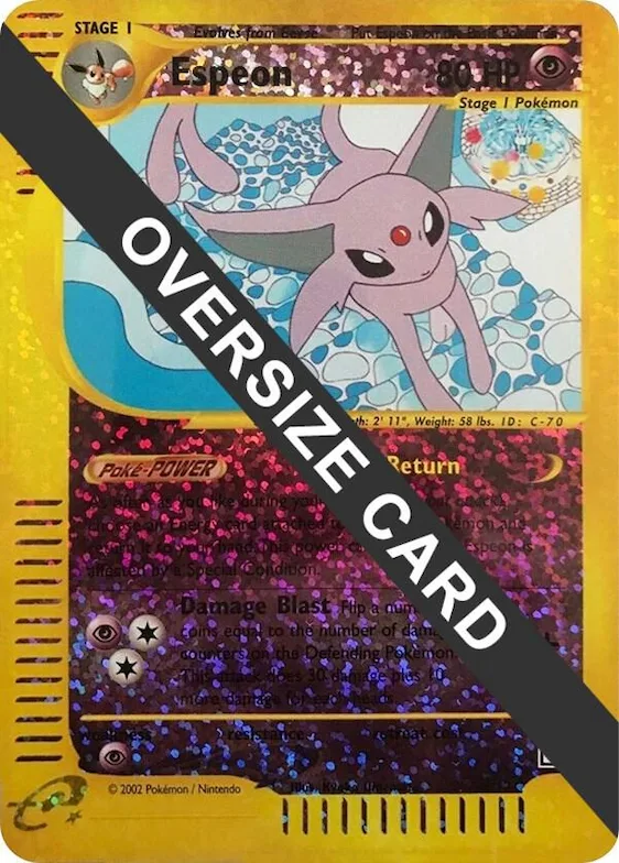 Espeon (Box Topper) #6 – XY Trainer Kit: Sylveon & Noivern