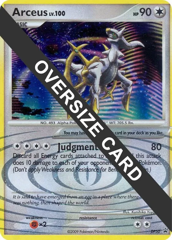 Arceus - DP50 (DP Black Star Promos) #dp50 – XY Trainer Kit: Sylveon & Noivern