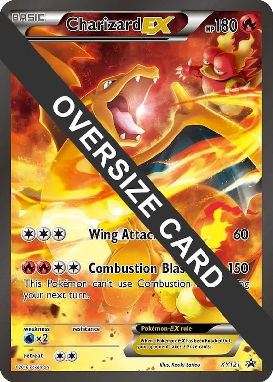 Charizard EX - XY121 (XY Black Star Promos) #xy121 – XY Trainer Kit: Sylveon & Noivern