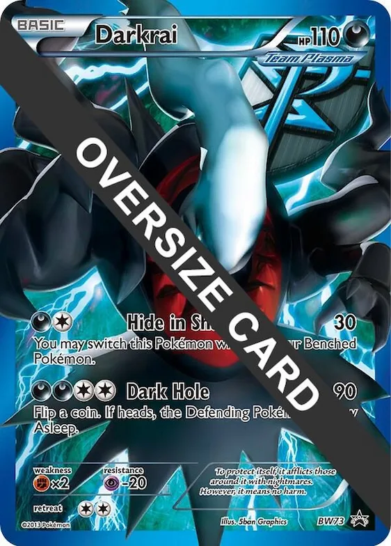 Darkrai - BW73 (BW Black Star Promos) #bw73 – XY Trainer Kit: Sylveon & Noivern