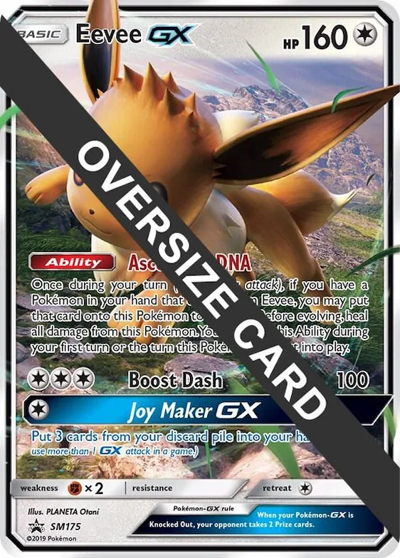 Eevee GX - SM175 (SM Black Star Promo) #sm175 – XY Trainer Kit: Sylveon & Noivern