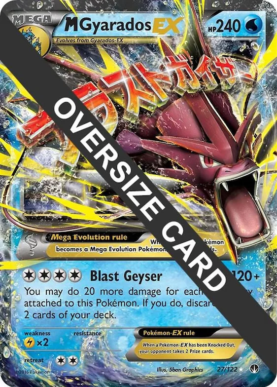 M Gyarados EX #27 – XY Trainer Kit: Sylveon & Noivern