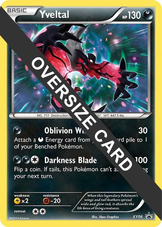 Yveltal - XY06 #xy6 – XY Trainer Kit: Sylveon & Noivern