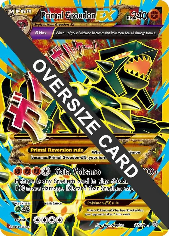 Primal Groudon EX #97 – XY Trainer Kit: Sylveon & Noivern