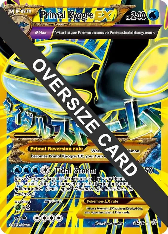 Primal Kyogre EX #96 – XY Trainer Kit: Sylveon & Noivern