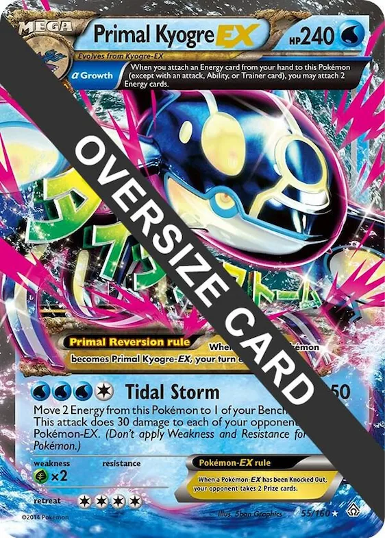 Primal Kyogre EX #55 – XY Trainer Kit: Sylveon & Noivern