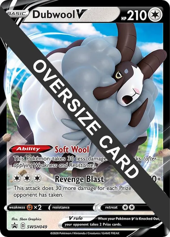 Dubwool V - SWSH049 #swsh49 – XY Trainer Kit: Sylveon & Noivern