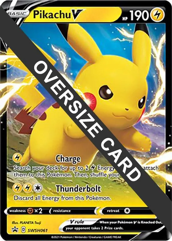 Pikachu V - SWSH061 #swsh61 – XY Trainer Kit: Sylveon & Noivern