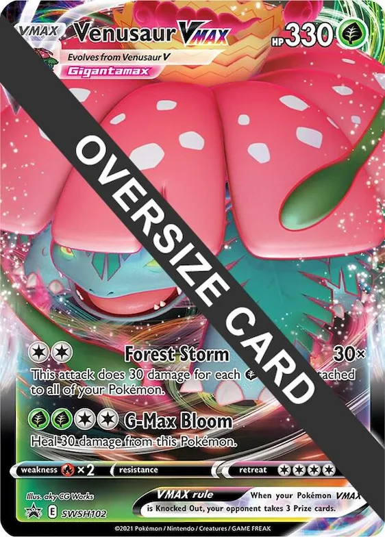 Venusaur VMAX - SWSH102 #swsh102 – XY Trainer Kit: Sylveon & Noivern