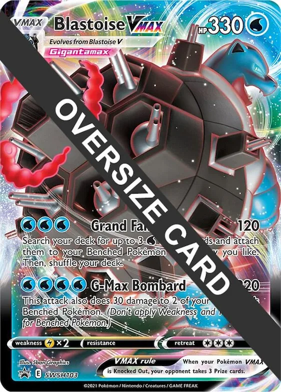 Blastoise VMAX - SWSH103 #swsh103 – XY Trainer Kit: Sylveon & Noivern