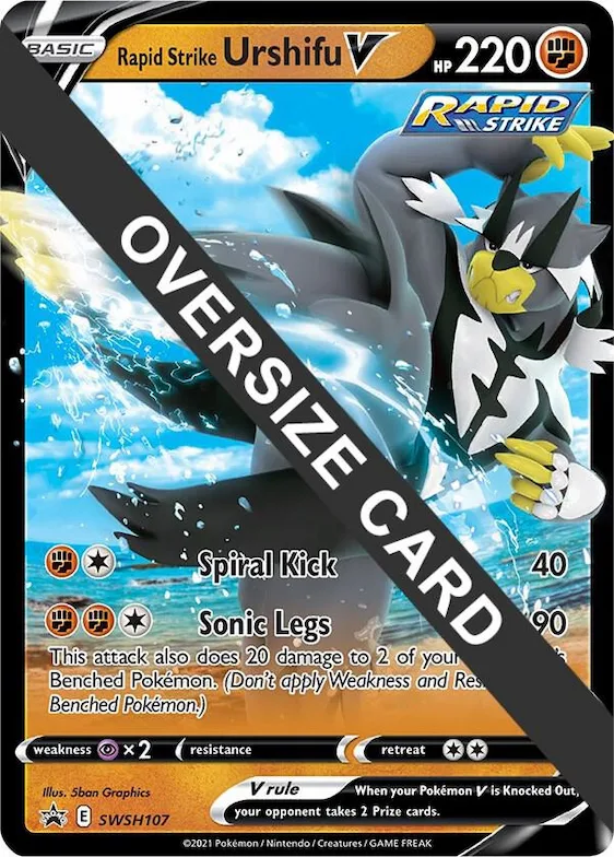 Rapid Strike Urshifu V - SWSH107 #swsh107 – XY Trainer Kit: Sylveon & Noivern