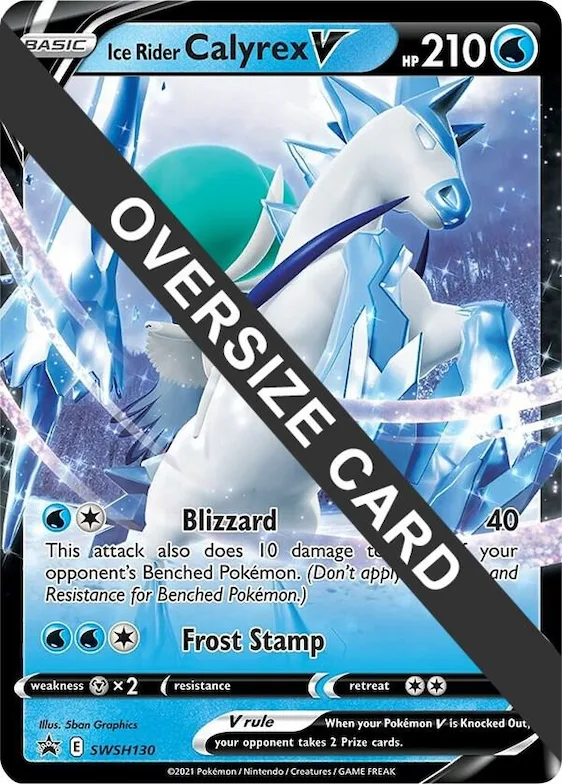 Ice Rider Calyrex V - SWSH130 #swsh130 – XY Trainer Kit: Sylveon & Noivern