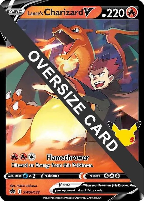 Lance's Charizard V - SWSH133 #swsh133 – XY Trainer Kit: Sylveon & Noivern