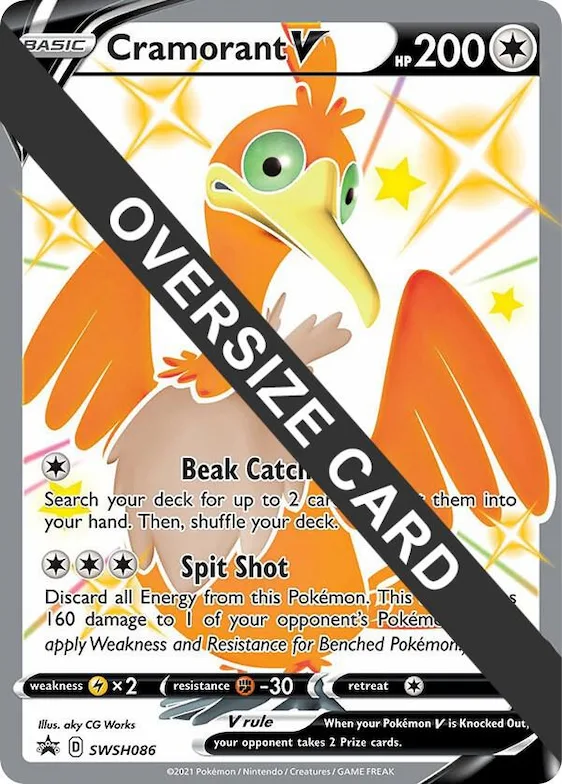 Cramorant V - SWSH086 #swsh86 – XY Trainer Kit: Sylveon & Noivern