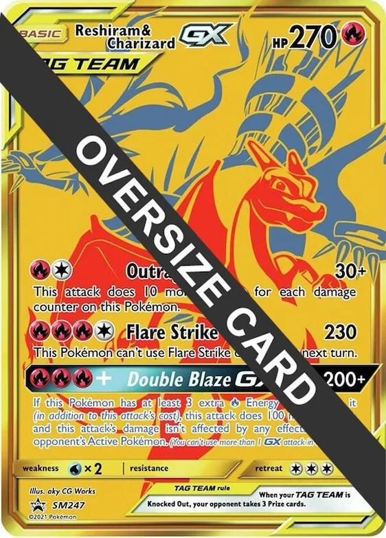 Reshiram & Charizard GX - SM247 #sm247 – XY Trainer Kit: Sylveon & Noivern