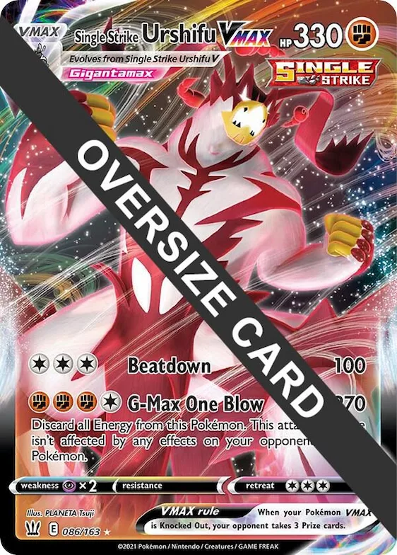 Single Strike Urshifu VMAX #86 – XY Trainer Kit: Sylveon & Noivern